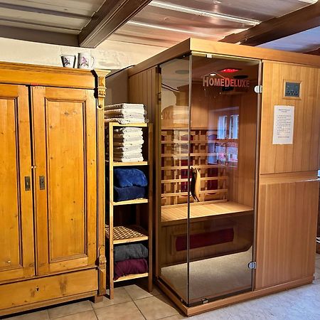Rustikales Studio-Apartment Blockstube Im Haus Selma Großschönau Eksteriør bilde