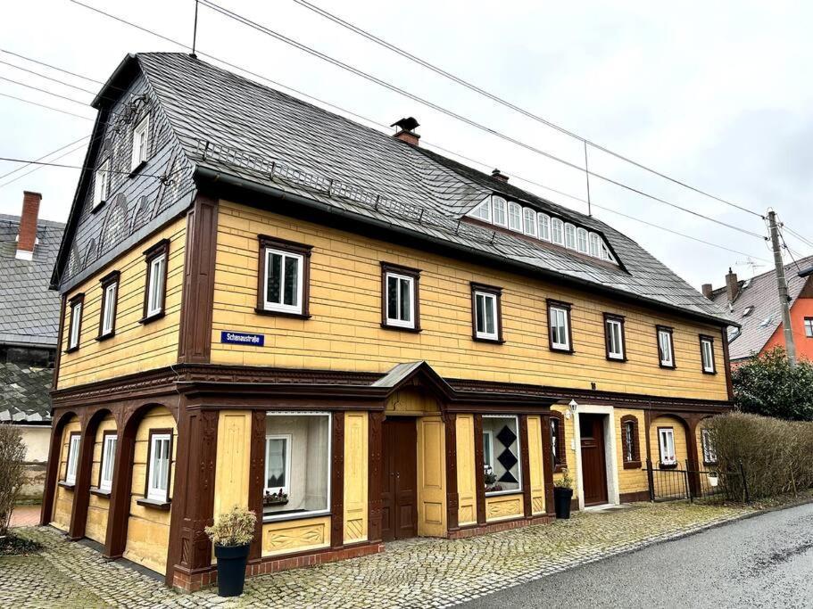 Rustikales Studio-Apartment Blockstube Im Haus Selma Großschönau Eksteriør bilde