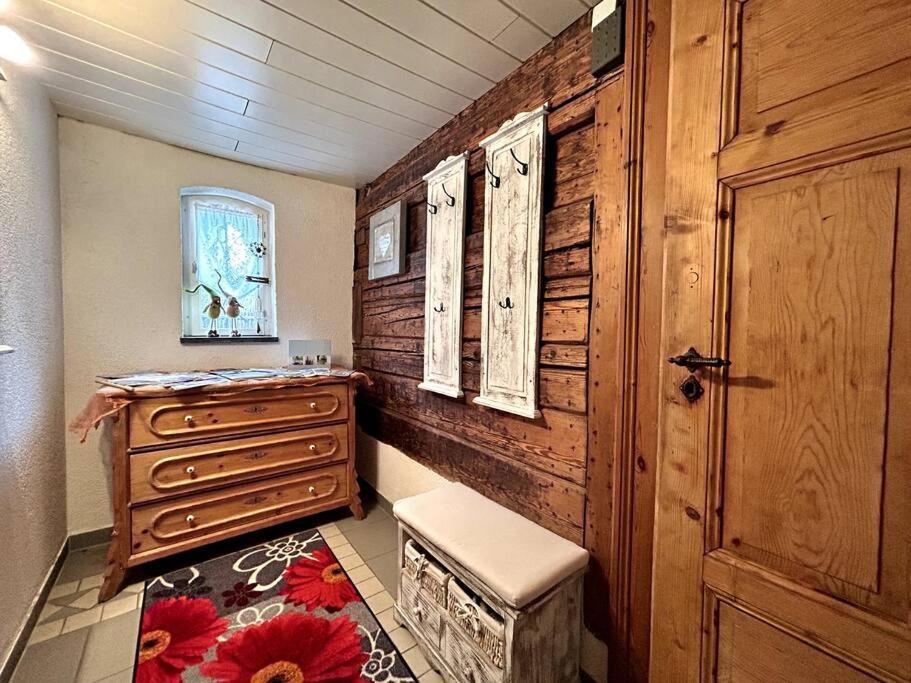 Rustikales Studio-Apartment Blockstube Im Haus Selma Großschönau Eksteriør bilde