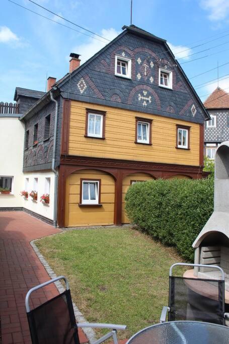 Rustikales Studio-Apartment Blockstube Im Haus Selma Großschönau Eksteriør bilde